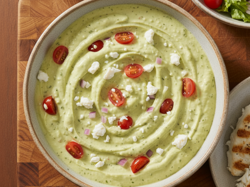 Bright & Zesty Feta-Avocado All-Purpose Topping